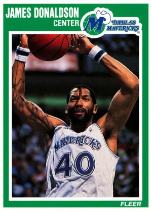 James Donaldson 1989 Fleer Basketball #34