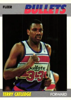 Terry Catledge 1987 Fleer Basketball #18