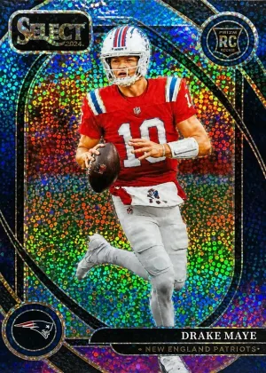 Drake Maye 2024 Panini Select Club Level Football Cosmic #218