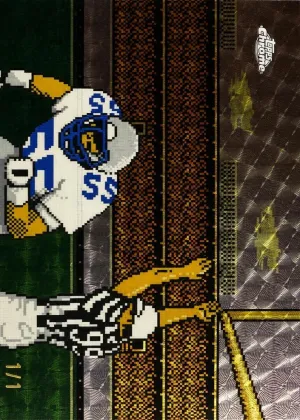 Brian Bosworth 2025 Topps Chrome Tecmo Football SuperFractor #TECMO-13