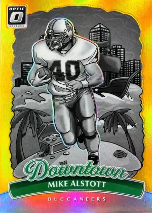 Mike Alstott 2025 Donruss Optic Downtown Legends Football Gold #7