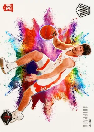 Reed Sheppard 2024 Panini Mosaic Color Blast Basketball #24