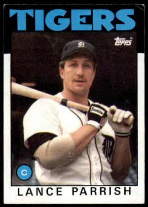 Lance Parrish 1986 Topps Baseball #740