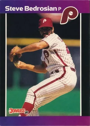 Steve Bedrosian 1989 Donruss Baseball #75