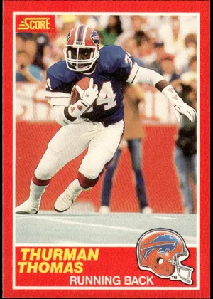 Thurman Thomas 1989 Score Football #211