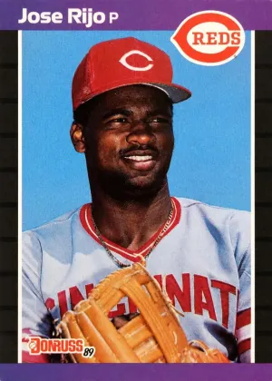 Jose Rijo 1989 Donruss Baseball #375