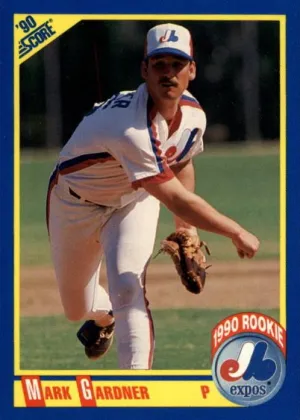 Mark Gardner 1990 Score Baseball #639
