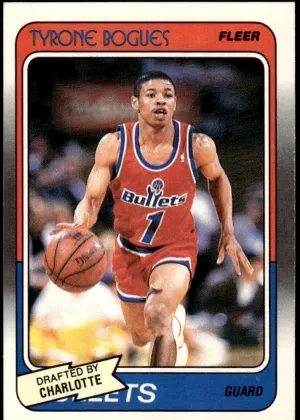 Tyrone Bogues 1988 Fleer Basketball #13