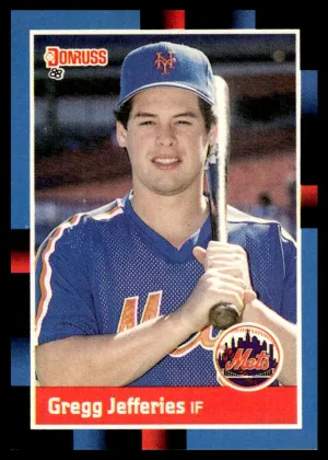 Gregg Jefferies 1988 Donruss Baseball #657