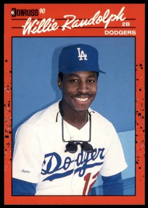 Willie Randolph 1990 Donruss Baseball #250