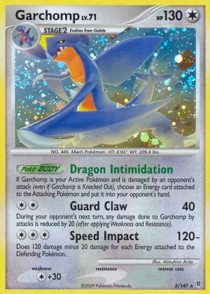 Garchomp Pokémon Supreme Victors #5 Holo