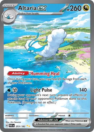 Altaria ex Pokémon Paradox Rift #253 Holo