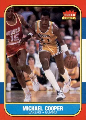 Michael Cooper 1986 Fleer Basketball #17