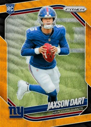 Jaxson Dart 2025 Panini Prizm Football Gold Wave #332
