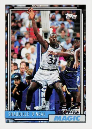 Shaquille O'Neal 1992 Topps Basketball #362