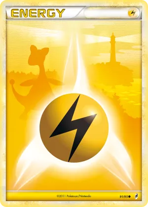 Lightning Energy Pokémon Call of Legends #91 Holo