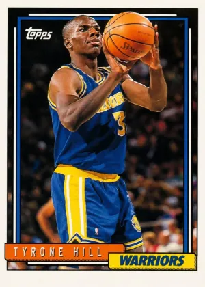 Tyrone Hill 1992 Topps Basketball #162