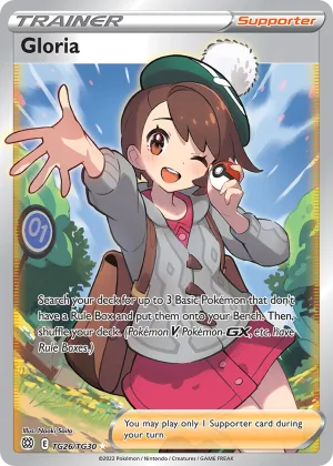 Gloria Pokémon Brilliant Stars Trainer Gallery #TG26 Holo