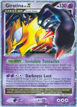 Giratina LV.X Pokémon Platinum #124 Holo