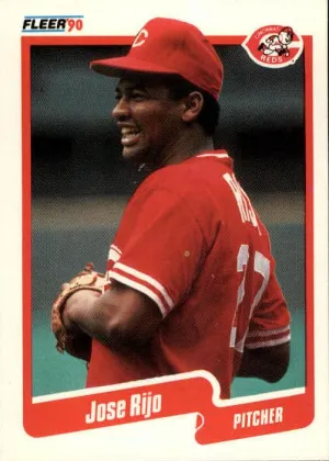 Jose Rijo 1990 Fleer Baseball #430