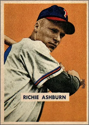 Richie Ashburn 1989 Bowman Inserts Baseball 1949 Reprint #NNO