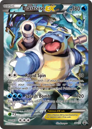 Blastoise-EX Pokémon XY Black Star Promos #XY122 Holo