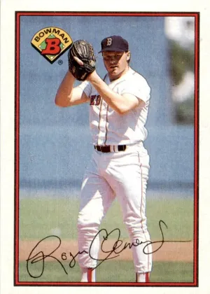 Roger Clemens 1989 Bowman Baseball #26