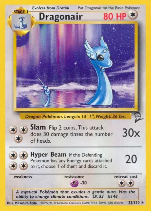 Dragonair Pokémon Base Set 2 #22