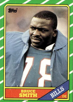 Bruce Smith 1986 Topps Football #389