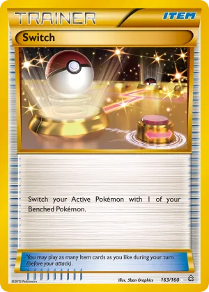Switch Pokémon Primal Clash #163 Holo