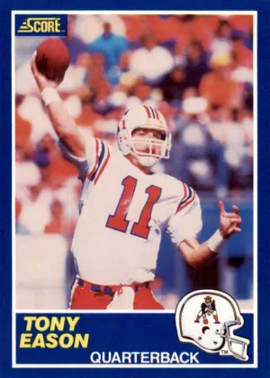Tony Eason 1989 Score Football #32
