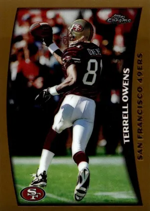Terrell Owens 1998 Topps Chrome Football #23