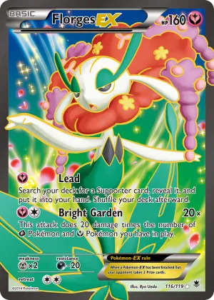 Florges-EX Pokémon Phantom Forces #116 Holo