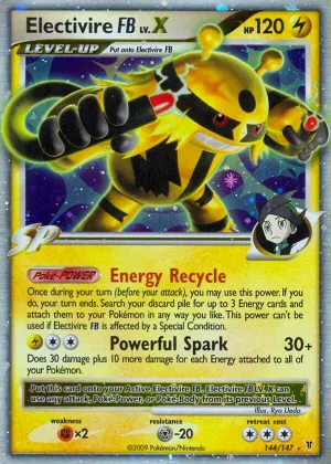 Electivire FB LV.X Pokémon Supreme Victors #144 Holo