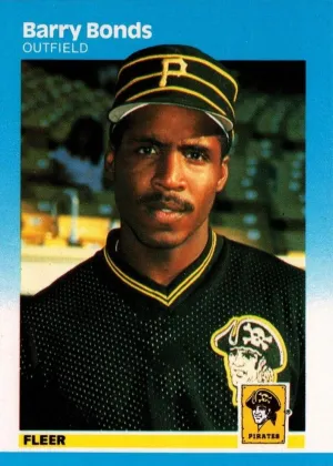 Barry Bonds 1987 Fleer Baseball #604