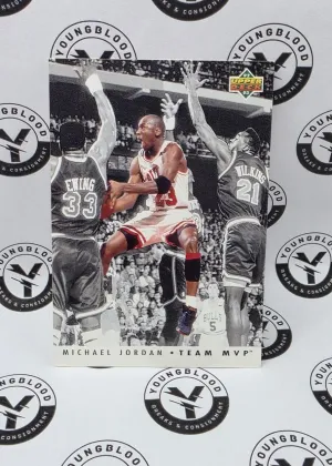 Michael Jordan 1992 Upper Deck Team MVP Basketball #TM5