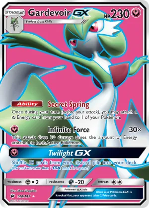 Gardevoir-GX Pokémon Burning Shadows #140 Holo