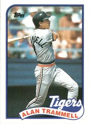 Alan Trammell 1989 Topps Baseball #770