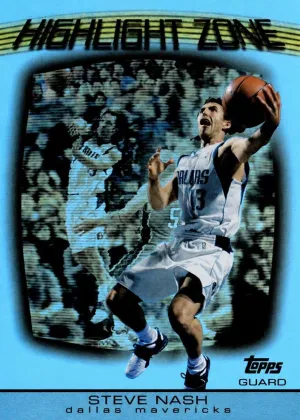 Steve Nash 2003 Topps Highlight Zone Basketball #HZ-16