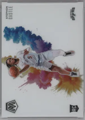 Stephon Castle 2024 Panini Mosaic Color Blast Basketball #16