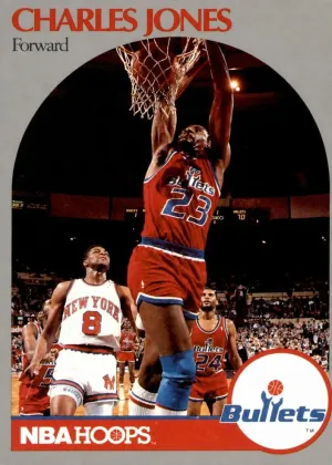 Charles Jones 1990 Hoops Basketball #299