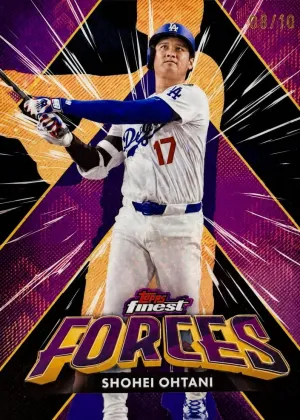 Shohei Ohtani 2026 Topps Finest Forces Baseball Black Mini-Diamond #FIF-11