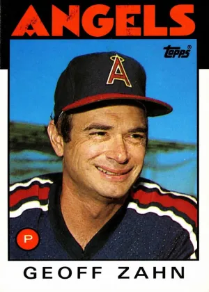Geoff Zahn 1986 Topps Baseball #42