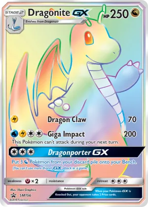 Dragonite-GX Pokémon SM Black Star Promos #SM156 Holo