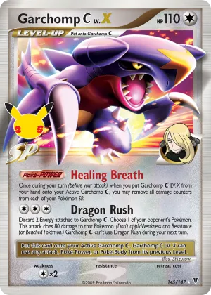 Garchomp C LV.X Pokémon Celebrations: Classic Collection #145 Holo