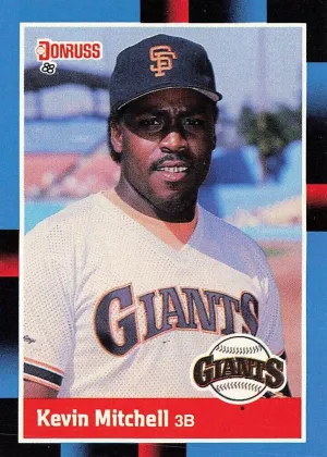 Kevin Mitchell 1988 Donruss Baseball #66