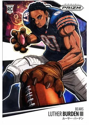 Luther Burden III 2025 Panini Prizm Manga Vertical Football #14