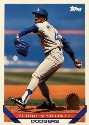 Pedro Martinez 1993 Topps Baseball Florida Marlins Inaugural #557