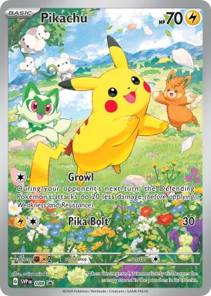Pikachu Pokémon Scarlet & Violet Black Star Promos #88 Holo