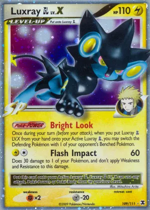 Luxray GL LV.X Pokémon Rising Rivals #109 Holo